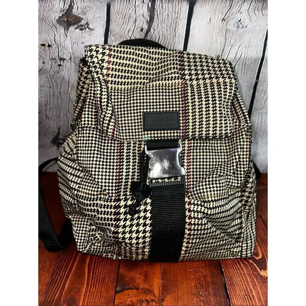 Vintage 90s Lauren Ralph Lauren Mini Backpack